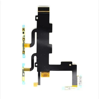 Гибкий кабель кнопки питания для Sony xperia C3 S55T S55U D2502 D2533 Гибкий кабель Кнопки регулировки громкости + Замена гибкого кабеля микрофона