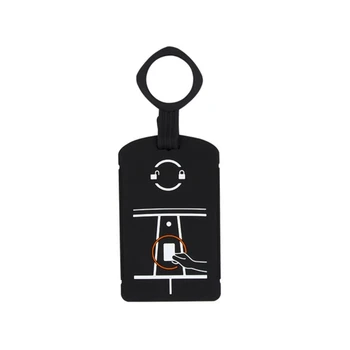 Мягкий силиконовый чехол для автомобильных ключей-брелок для модели 3 /Y Card Remote Key Bag F19A