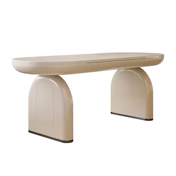Электрический подъемный стол, современная легкая роскошь, для домашнего использования, офисный стол босса, нестандартной формы высокого класса