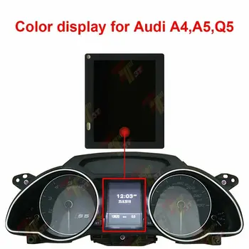 Цветной ЖК-дисплей приборной панели для Audi A4 A5 S5 Q5 комбинация приборов