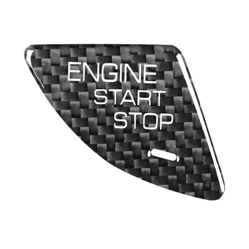 Улучшите свой опыт вождения с помощью настоящей карбоновой крышки кнопки запуска двигателя для Cadillac ATS V