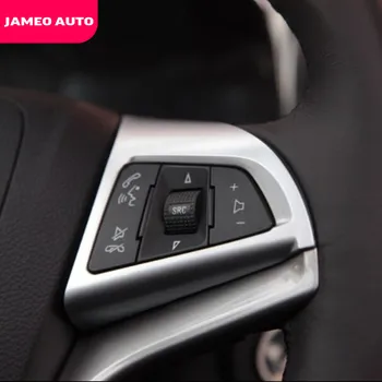 Jameo Auto Рулевое Колесо Автомобиля Многофункциональная Кнопка Защитная Крышка Накладка Наклейка для Chevrolet Orlando 2009-2018 Аксессуары ES