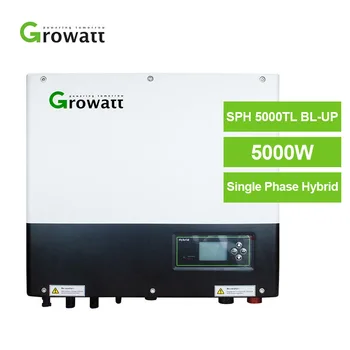 КПД Growatt MPPT 99,9% Фотоэлектрический инвертор мощностью 10 кВт SPH 5000TL3 BH-UP Трехфазный солнечный инвертор