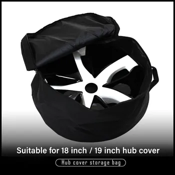 Автомобильный колпак 2023, сумка для хранения крышки колеса для Tesla Model 3, переносная сумка-органайзер для переноски, автоаксессуары