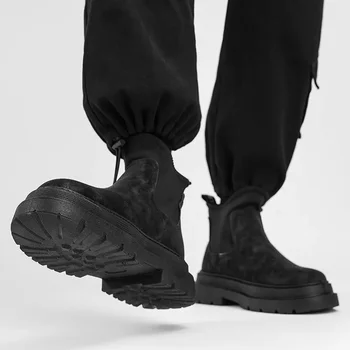 2023 Классические ботинки Martin, мужские модные универсальные рабочие ботинки для улицы, Изящные кожаные сапоги Gallop Talented British Wind, Осень