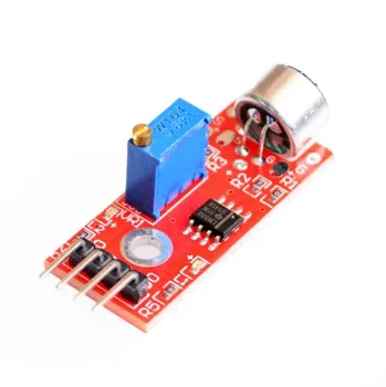 Высокочувствительный модуль обнаружения датчика звукового микрофона для Arduino AVR PIC