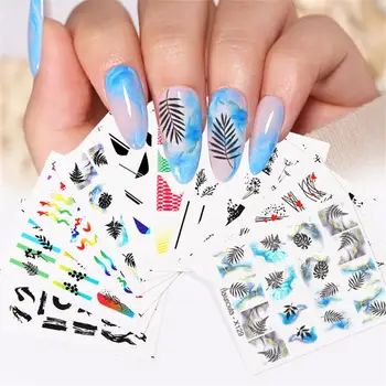 Аксессуары для украшения ногтей, Многоцветный Случайный смешанный стиль, Экономичный, нетоксичный и без запаха Маникюр, аксессуары для ногтей, 3D Дизайн ногтей