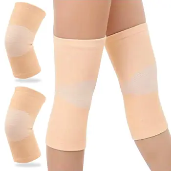 Эластичные теплые наколенники, Дышащая четырехсторонняя тонкая повязка для спортзала, утолщенный протектор для ног Для мужчин и женщин