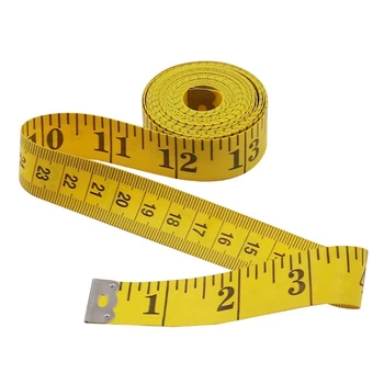 Измерительная лента Мягкая метрическая/имперская рулетка для измерения веса тела при пошиве на заказ