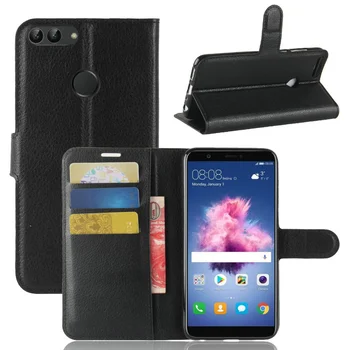 Чехол-бумажник для телефона Huawei P smart FIG-LA1 FIG-LX1 FIG-LX2 FIG-LX3 nova lite 2 FIG-L21 Откидной Кожаный чехол Etui Fundas cas