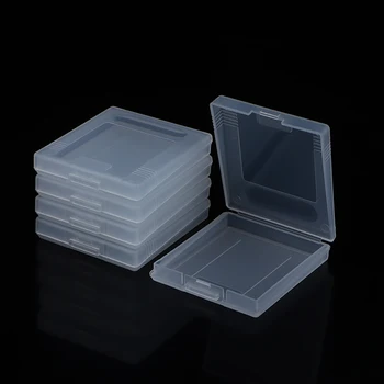 5 шт. пластиковых прозрачных игровых карт, чехол для картриджа, пылезащитный чехол, защитный чехол для Game Boy Advance, коробка для хранения, пылезащитный чехол для карт