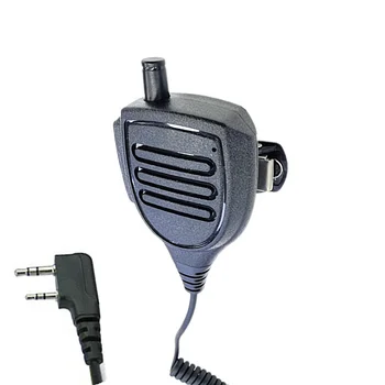 Динамик Микрофон PTT Микрофон Для Baofeng UV-5R BF-888S UV-82 UV-S9 PLUS UV 13 Pro UV-16 Pro Kenwood 2-контактный Тип Двухстороннего Радио