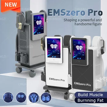 Новая машина для лепки тела Emszero с 4 ручками RF Hiemt, устройство для наращивания мышечной массы и уменьшения жира.