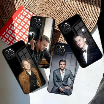 Чехол для телефона Leonardo Dicaprio для Iphone 14 12 11 13 Pro Max Mini X 8 Xr Xs 7 Puls 6 Glass
