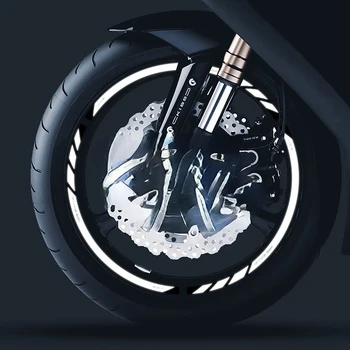 высококачественная наклейка на колесо мотоцикла в полоску со светоотражающим ободом для BMW R nineT Pure