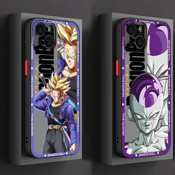 Аниме G-Goku D-Dragon Ball Z Матовый Полупрозрачный Чехол для Apple iPhone 15 14 13 12 11 XS XR X 8 7 SE Pro Max Plus Mini Cover