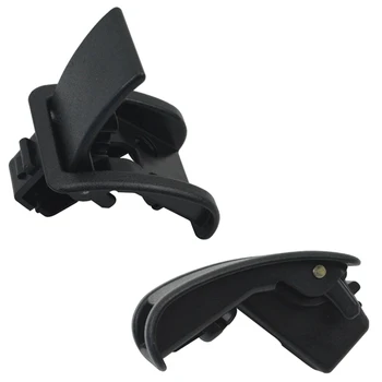 2X Крышка переключателя ручной регулировки пряжки заднего сиденья Ручка заднего сиденья для Lifan X60 Аксессуары Черный