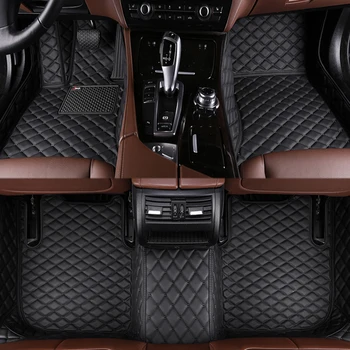 оригинальные кожаные автомобильные коврики на заказ для MG HS 2018-2022 года Детали интерьера, Автомобильные аксессуары, ковер