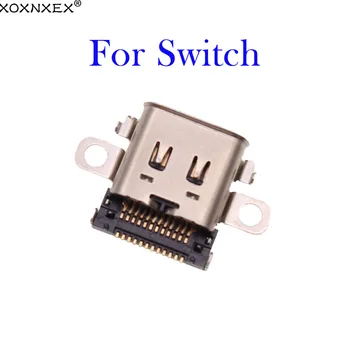 2 шт. Оригинальный новый разъем USB Type-C для зарядки, разъем питания для консоли Nintend switch Console