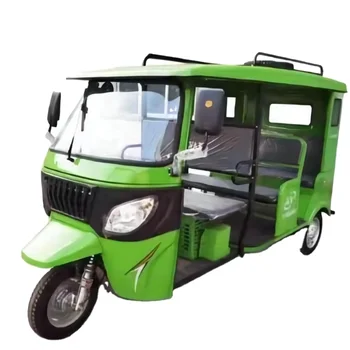 Китайская поставка KAVAKI 3 колеса электрический 200 куб.см солнечный бензиновый тук-тук-трайк мотоцикл бензиновый пассажирский трехколесный велосипед для 7-9 человек