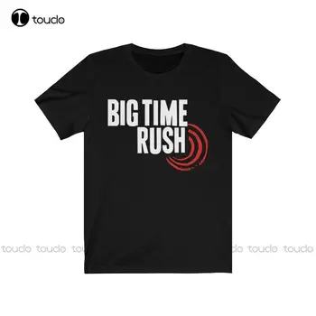 Винтажная Футболка Big Time Rush в стиле Ретро Унисекс, Футболка Big Time Rush Band, Футболки На Заказ Aldult Teen Unisex Xs-5Xl