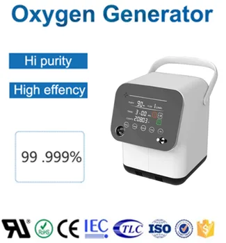 COXTOD 1Л-7Л Портативный кислородный концентратор O2, Респиратор, бытовой генератор кислорода