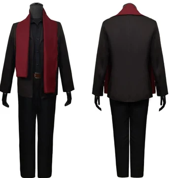 Аниме Fate Grand Order Косплей Вельветовый костюм Waver, рубашка-плащ, брюки, шарф, униформа, костюм на Хэллоуин, Рождественский комплект на заказ
