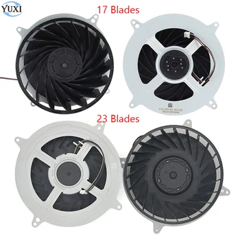 Оригинальный вентилятор внутреннего радиационного охлаждения YuXi для консоли PS5 с 17 лопастями, вентилятор-охладитель для PS 5 с 23 лопастями