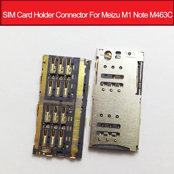Держатель слота для SIM-карты разъем для Meizu M1 note M463c гнездо для слота для SIM-карты адаптер для Meilan note M463m M463u лоток для чтения SIM-карт