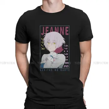 Jeanne No Karte Футболка для мужчин На примере Vanitas TV Аниме Одежда Модная футболка Удобная Свободная С принтом