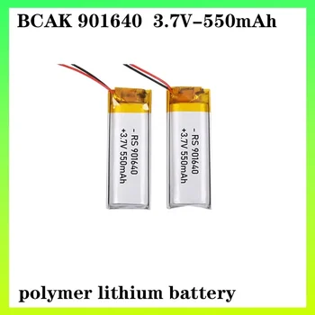 BCAK 901640 3,7 В 550 мАч Высококачественная Полимерно-Литиевая Батарея для Взрослых Товаров Косметический Инструмент Гарнитура Bluetooth Динамик