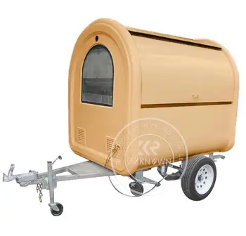 Закусочный автомат Фургон-концессия Продовольственный трейлер Тележка для мороженого и хот-догов