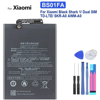 Аккумулятор для Xiaomi Black Shark 1, Shark1, Dual SIM, TD-LTE, SKR-A0, AWM-A0, BS01FA, Инструменты, 4000 мАч
