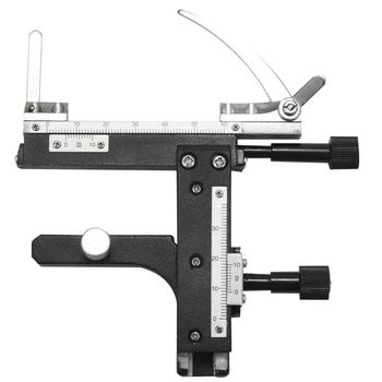 Прикрепляемая к микроскопу механическая ступень X-Y, Подвижный штангенциркуль, верньер со шкалой