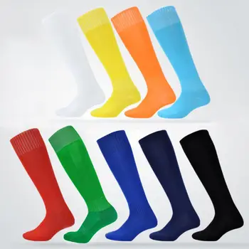 Компрессионные носки для бега с длинными рукавами, чулки, спортивные носки, носки для регби, велосипедные футбольные носки, эластичные спортивные бейсбольные носки