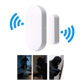 Дверной WiFi детектор частоты передачи 433 МГц Прочный дом в общежитии для интеллектуальной системы сигнализации