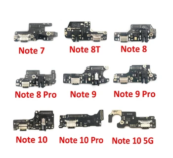 1 шт. Док-станция Для Зарядки через USB Плата Зарядки Разъем Порта Гибкий Кабель Для Xiaomi Redmi Note 5 6 7 8 8T 9S 9 10 Pro 5G