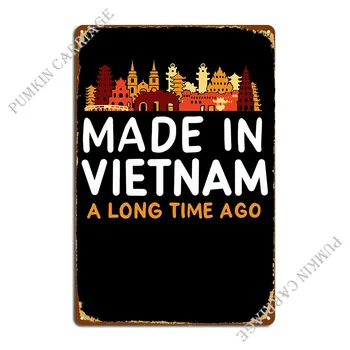 Вьетнам Металлическая Табличка Клубный Дизайн На Заказ Настенный Декор Жестяная Вывеска Плакат