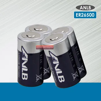 4 шт./лот, новая оригинальная литиевая батарея ANLB 3,6 В ER26500 емкостью 9000 мАч для измерителя смарт-карт