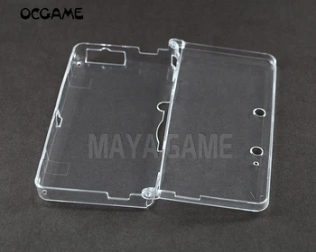 OCGAME Стильная горячая распродажа Прозрачный пластик Прозрачный кристалл защитный чехол с твердой оболочкой для 3DS 10шт