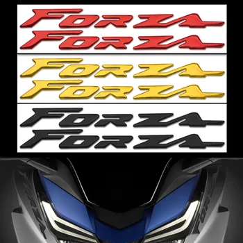 3D Эмблема бака мотоцикла, этикетка, значок, наклейки на боковые обтекатели, наклейки с логотипом для FORZA 125 250 350 750, аксессуары для мотоциклов, 2 шт.