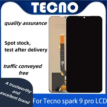 Оригинал для Tecno Spark 9 Pro KH7 KH7N Замена ЖК-дисплея с сенсорным экраном и цифровым преобразователем