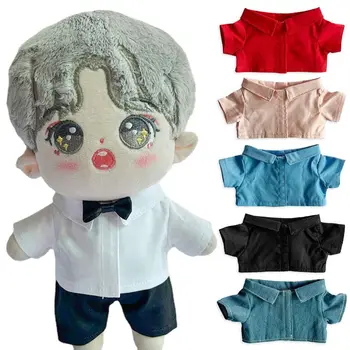 Модные топы для кукол Star, одежда и аксессуары, милая одежда, рубашка для кукол 10 см, рубашка ручной работы, мягкая кукольная рубашка