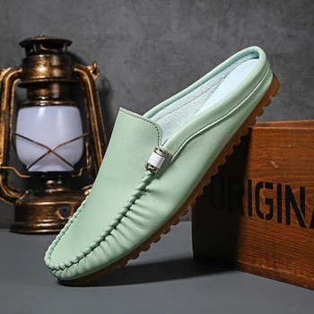 Самые продаваемые полуботинки для мужчин, модная мужская обувь, популярная обувь на плоской подошве, мужская полуботинка, молодежная повседневная обувь, Размер 39-44