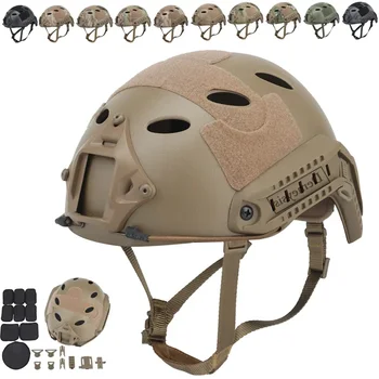 Тактический шлем Fast PJ Тип Шлемов Спорт на открытом воздухе Легкий Пейнтбол CS Военная игра Защита головы