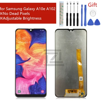 Для Samsung Galaxy A10e ЖК-дисплей A102 2019 Сенсорный экран Дигитайзер в сборе с рамкой SM-A102U замена экрана Ремонтная часть