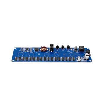 Электронный набор для поделок Micro-USB 12V IN14 Nixie Tube с цифровыми светодиодными часами, подарочный комплект печатной платы PCBA без трубок