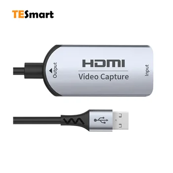 Устройство захвата аудио и видео TESmart Конвертер HDMI в USB 2.0 Full HD 1080P USB рекордер Game HDMI Capture