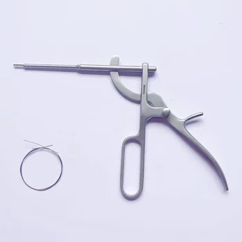 Высококачественная ловушка для миндалин с ЛОР-инструментами в форме пистолета из проволочной стали, Инструменты для миндалин