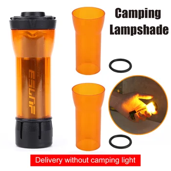 1шт Палатка для кемпинга, фонарь, абажур, средство от комаров, атмосфера для кемпинга, Декоративный абажур Оранжевого цвета для Goalzero ML4 Light
